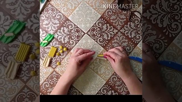 пластилиновая корзина с овощами смотреть онлайн