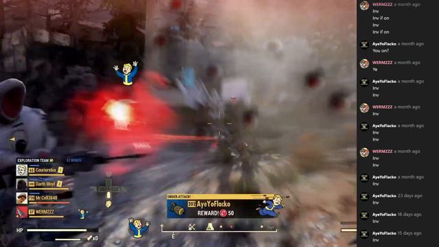 FALLOUT 76 STACK DUPLICATION GLITCH WEAPONS FO76 GODMODE CAPS INFINITE AID DLC EXPLOIT FREND DUPE ! смотреть онлайн