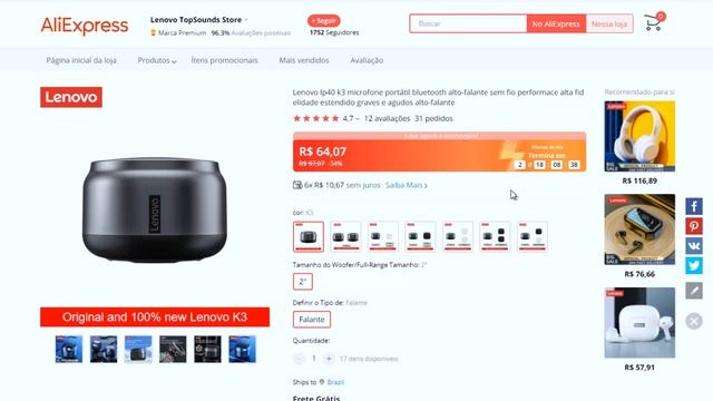 FONES BLUETOOTH e GAMEPAD em OFERTA para COMPRAR no ALIEXPRESS!! LENOVO, QCY, HAYLOU, GAMESIR смотреть онлайн