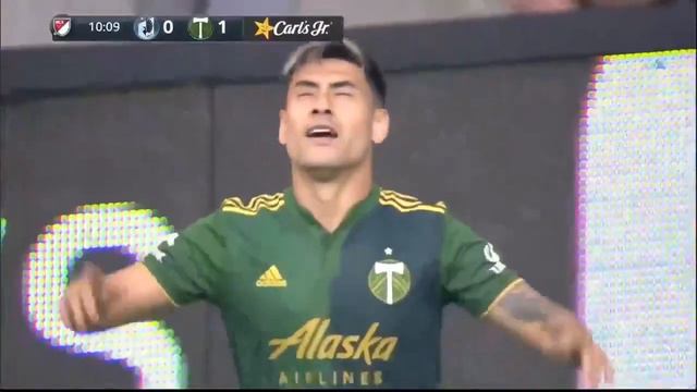 Felipe Mora Goal (10') - Great Header | Portland Timbers 1 - 0 Minnesota United FC смотреть онлайн