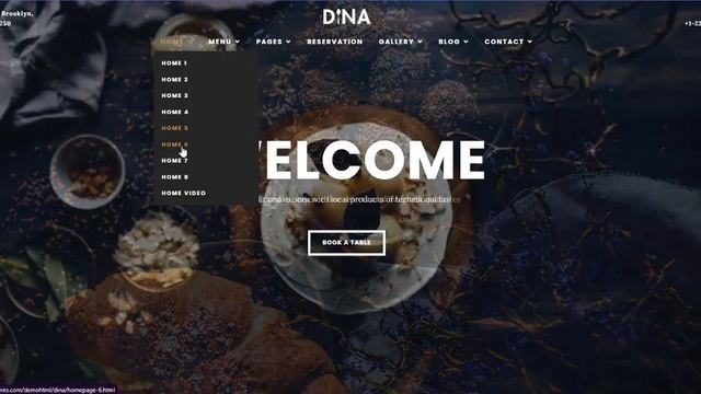 Restaurant HTML Template with Source Code | Html Website Templates 2023 смотреть онлайн