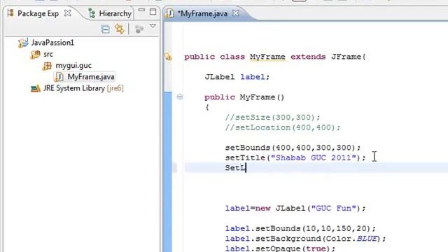 Game java GuI tasks by part2 Java Passion GUI 2تعلم الجافا واجهات عمليا смотреть онлайн