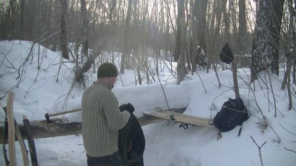 Индейский Томагавк в русском лесу! Hudson Bay Cold Steel Tomahawk