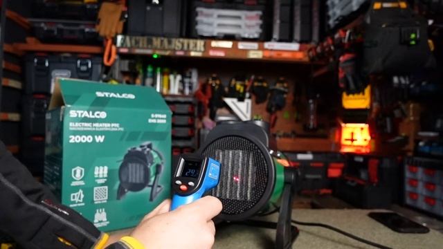 Nagrzewnica elektryczna Stalco S-97640 2 kW смотреть онлайн