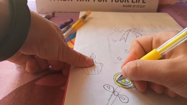 Рисуем подарок сестре на ДР)) смотреть онлайн