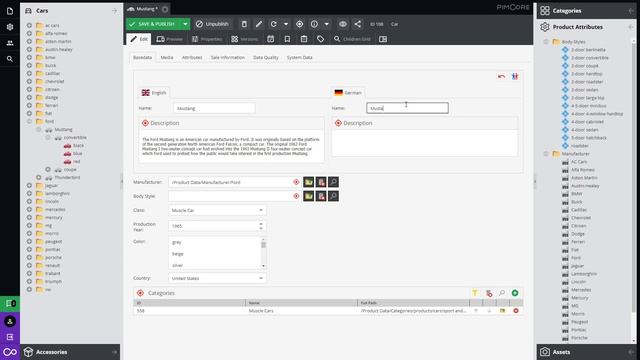 Pimcore PIM - 2 Minute Demo смотреть онлайн