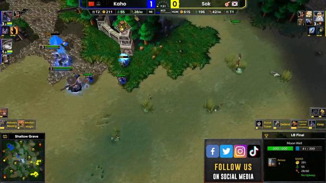 WC3 - [HU] Sok vs Kaho [NE] - LB Final - Ted Cup 21 смотреть онлайн