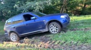 BMW X3 E83 - Xdrive offroad mud - DSC on