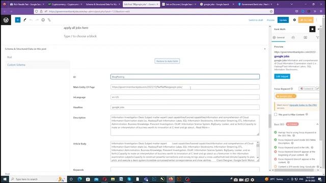 How to setup Schema & Structured data in WordPress (2022 Tutorial) смотреть онлайн