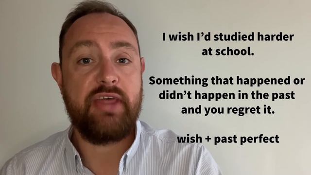 Structures after wish - English grammar lesson смотреть онлайн