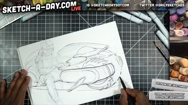 Shoes and Architecture - LIVE: Industrial Design Sketching by Sketch A Day смотреть онлайн