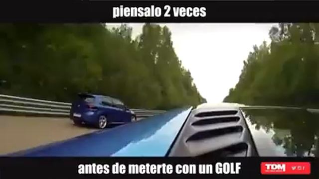 Vw golf gti r36 vs lamborghini huracan смотреть онлайн