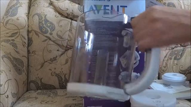 Пароварка-блендер Philips AVENT SCF875/02 РАСПАКОВКА смотреть онлайн