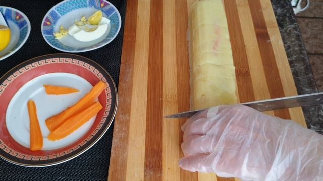 Суши по Русски с картофелем и селёдкой.