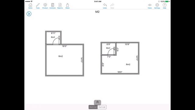 Merge Room & Closet - MeasureSquare iPad Edition смотреть онлайн