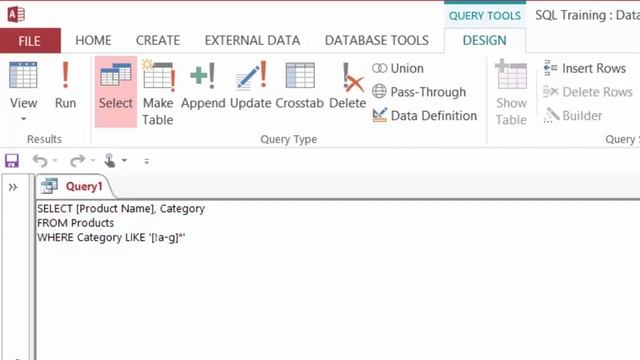 Access SQL - The WHERE Clause (Filtering Your Results) смотреть онлайн