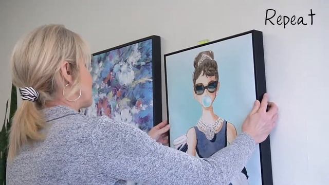 How to Hang Art Above a Bedroom Dresser using Hang & Level™ and CanvasHangers™ смотреть онлайн