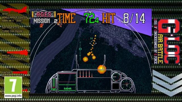 SEGA AGES G-LOC Air Battle - Out Now! смотреть онлайн