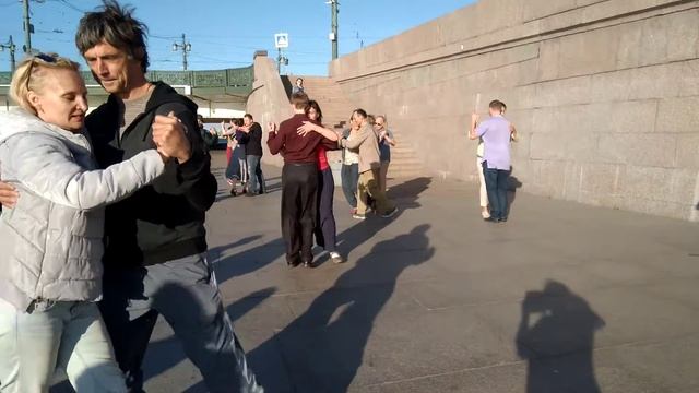 Милонга open air у Литейного моста. смотреть онлайн