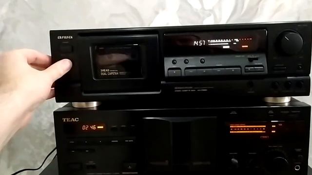 Сравнение записи и воспроизведения AIWA AD-F850 и TEAC V-3010 смотреть онлайн