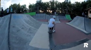 Как сделать 360 на самокате How to 360 on a scooter