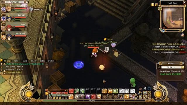 Legend of Edda: Vengeance - Lv15 dungeon easy and normal HD смотреть онлайн
