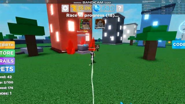 играем в роблокс в симулятор легенда скорости сылочка на игру в описание под видео!!! смотреть онлайн