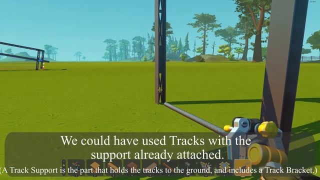 Scrap Mechanic Suspension Railway Building Tutorial 1 смотреть онлайн