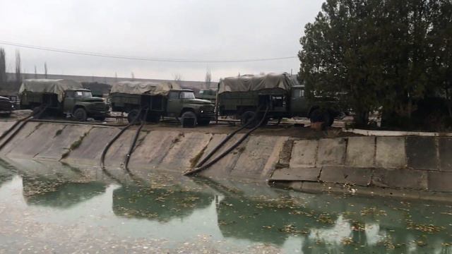 Александр Горный. Военные обеспечивают подачу воды в Симферополь из Белогорска. 24.11.2020 смотреть онлайн