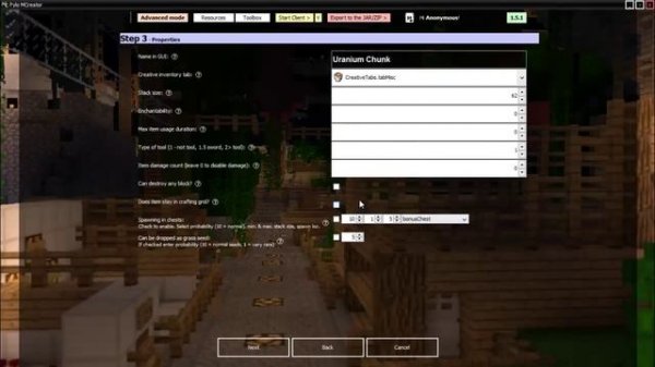 Minecraft Make Mods Without Code Easy using Mcreator #1 Blocks, Items, Fuels