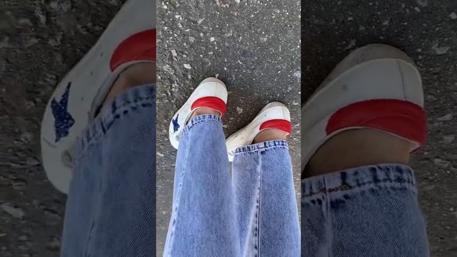 Обзор кед: красная пятка и синяя звезда @street.moda21 смотреть онлайн