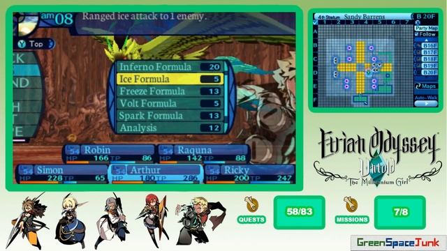 Etrian Odyssey Untold: The Millennium Girl [66] - Iwaoropenelep - BOSS смотреть онлайн