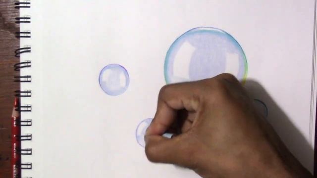 How To Draw Bubbles (Speed Drawing)