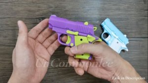 Best 3D Printed Mini 1911 Toy Gun 2023