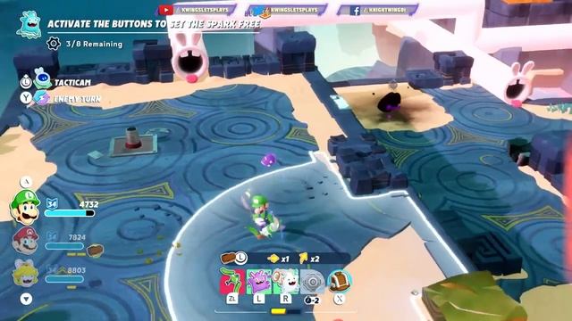 Mario + Rabbids Sparks of Hope DLC Last Spark Hunter Full Walkthrough Part 4 Insane Level! смотреть онлайн
