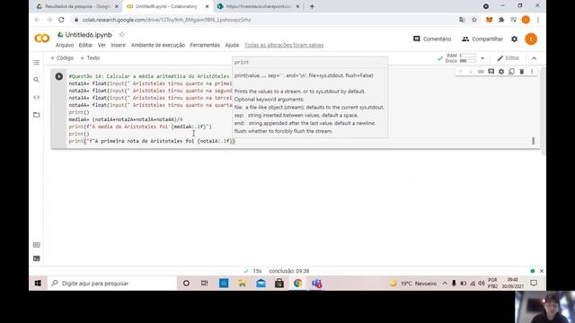 exerciciio 14 python смотреть онлайн