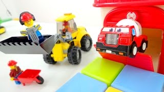 Видео для детей - Кубики, Лего и машинки - Случай на стройке.mp4 смотреть онлайн