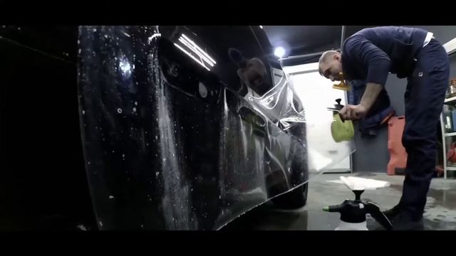 PORSCHE MACAN. Оклейка кузова антигравийной плёнкой смотреть онлайн