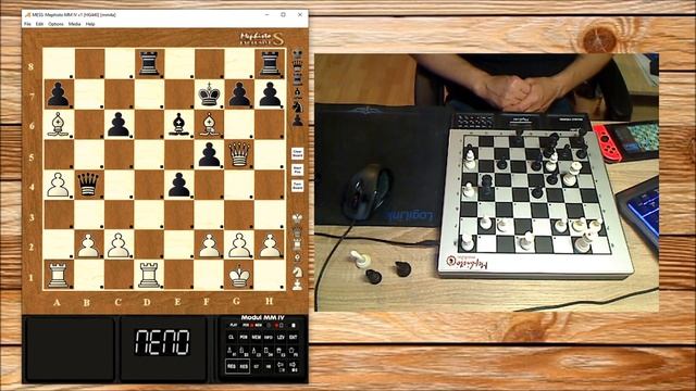 Mephisto MM V vs. Silverstar Chess смотреть онлайн