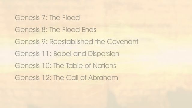 Genesis 10: The Table of Nations смотреть онлайн