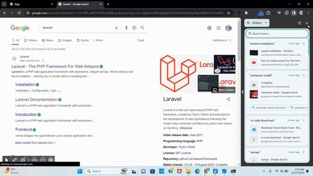 Getting Started with Laravel: Installation, XAMPP, Composer, and Your First Laravel Project смотреть онлайн