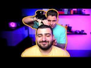 Массаж головы АСМР | скраб для  лица | распаривание головы | ASMR head massage