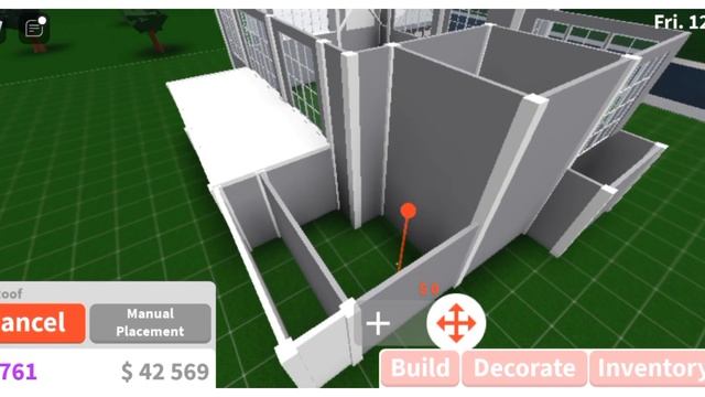 строю дом в БЛОКСБУРГ ? Bloxburg постройка дома РОБЛОКС