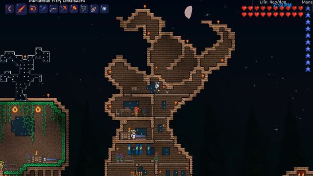 Terraria - A Tour to my small quiet town смотреть онлайн