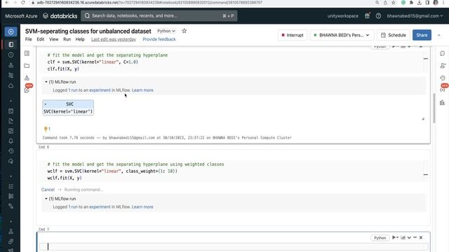 SVM-separating classes for unbalanced dataset #machinelearning смотреть онлайн