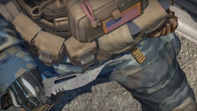 CS:GO | Survival Knife - Blue Steel смотреть онлайн
