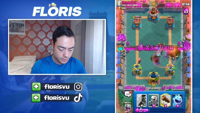 HALFUUR PUSHEN MET HOG RIDER 2.6! - Clash Royale смотреть онлайн