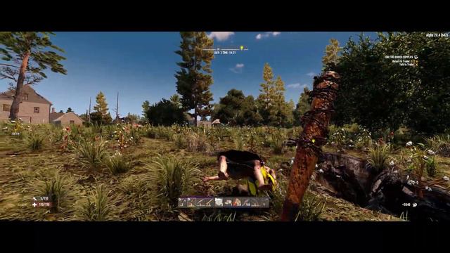 Minecraft but with Zombies! Biker Teej - 7 Days to Die Alpha 20.4 смотреть онлайн