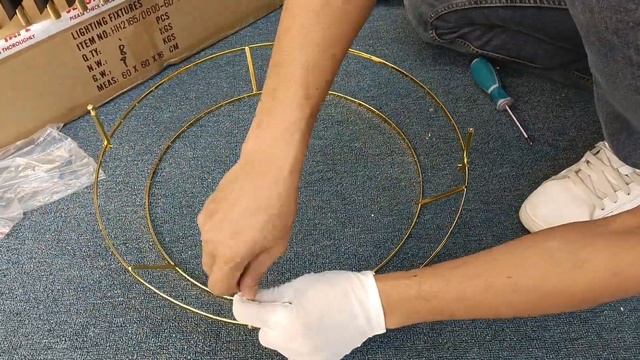 How To Install Crystal Pendant Light/ Cara Pasang Crystal Pendant Light смотреть онлайн