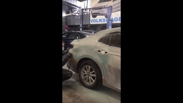 Поэтапное восстановление и окраска автомобиля в автосервисе смотреть онлайн
